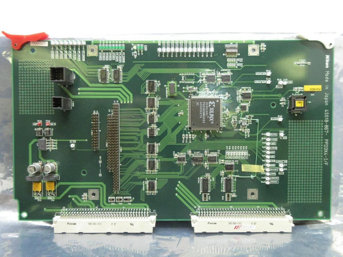 Used Nikon Precision 4S018-867 Interface Base Board PCB PPD3X4-I/F NSR System Working