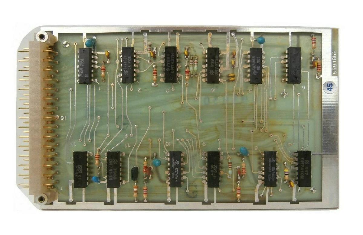 Used Karl Suss 455-60-18 PCB Card 559.18bA MJB 55 Wafer Mask Aligner Working Surplus