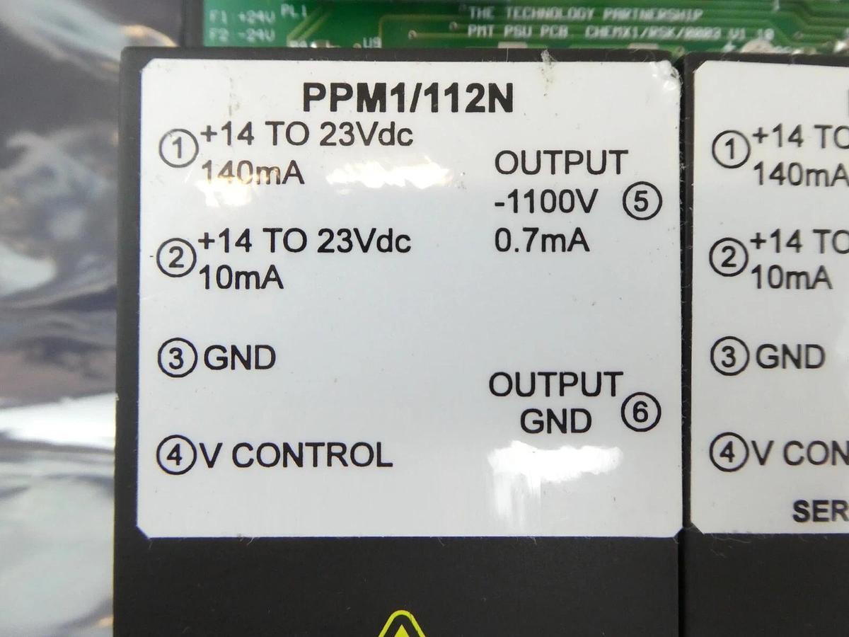 Used Technology Partnership CHEMX1/RSK/0003 Photomultiplier Assembly R6358P Working