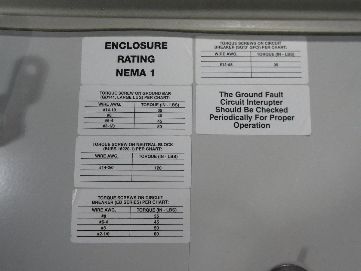 Used Edwards NGV466000 Power Distribution Box w/ Cables NGV466010-D Used Working