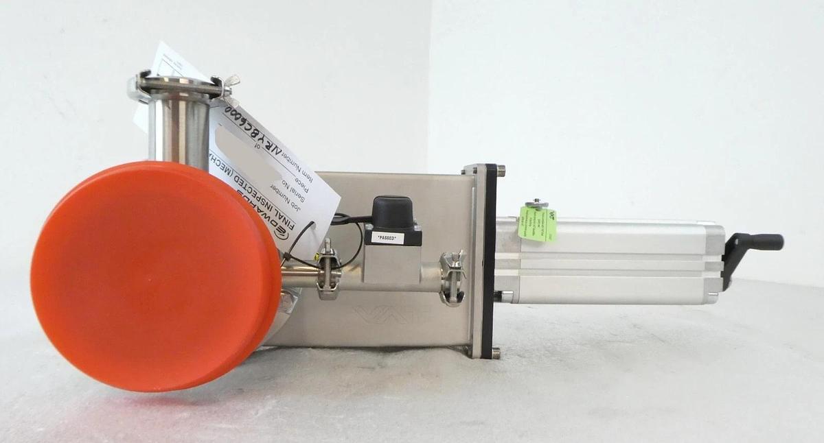 VAT Edwards B90000220 BGV Manual Gate Valve ISO-F 100 W/Bellow New Surplus