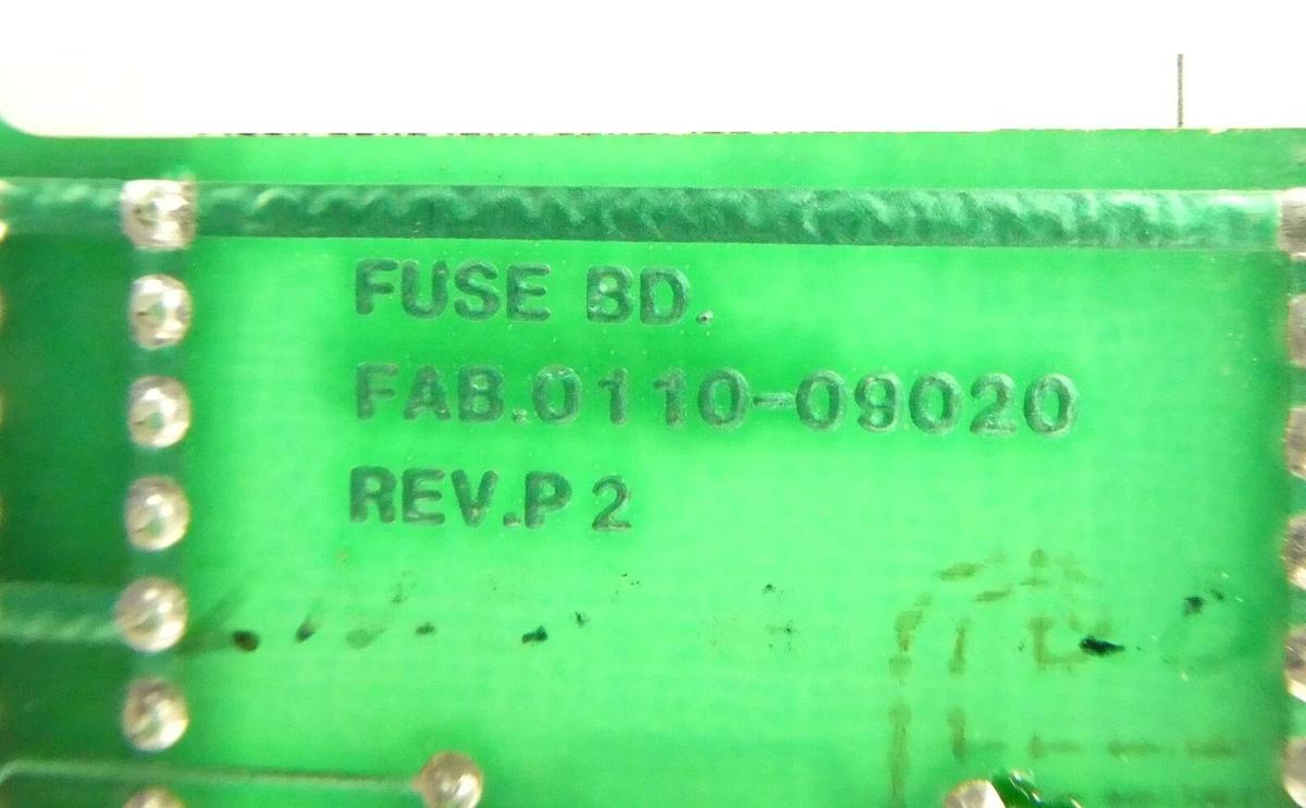 Used AMAT Applied Materials 0100-09020 Fuse Board PCB P5000 Precision 5000 Surplus