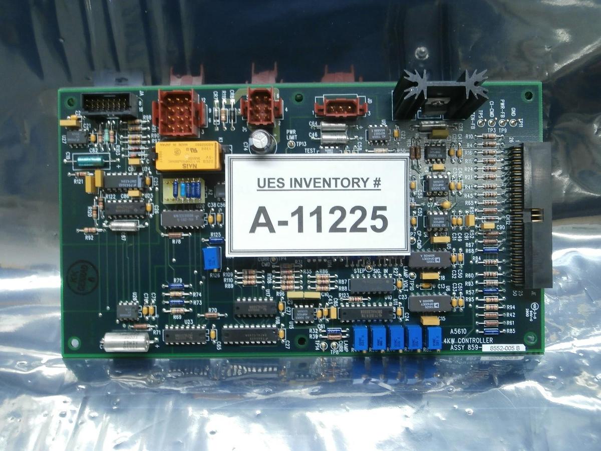 Used Perkin-Elmer A5610 4KW Control Board PCB 859-8552-005 B Used Working