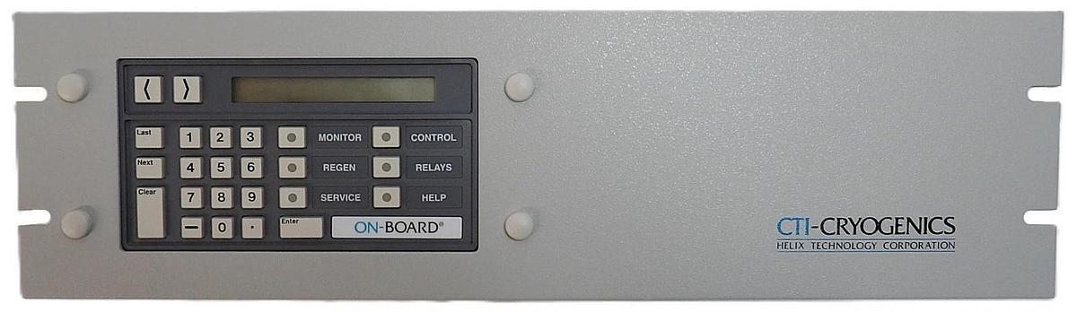 CTI-Cryogenics TM2500-001 On-Board Pump Control Panel AMAT 3620-02332 Dents New