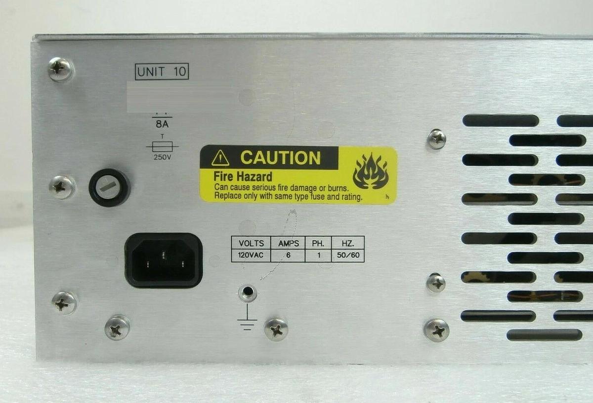 Used ESI Electro Scientific Industries 61322 B.P. High Voltage Power Supply Working