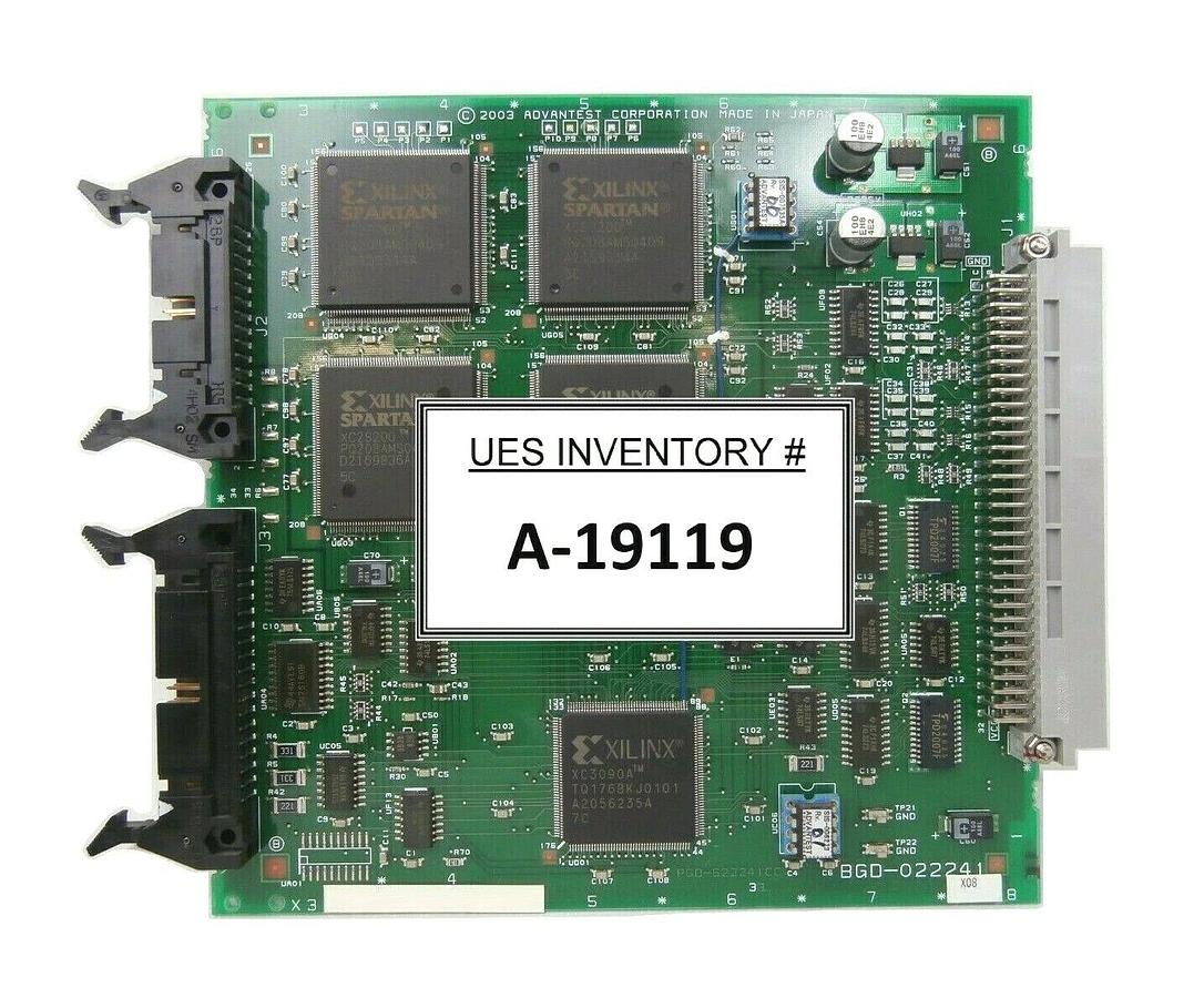 Used Advantest BGD-022241 Processor PCB Card PGD-622241CC Working Surplus