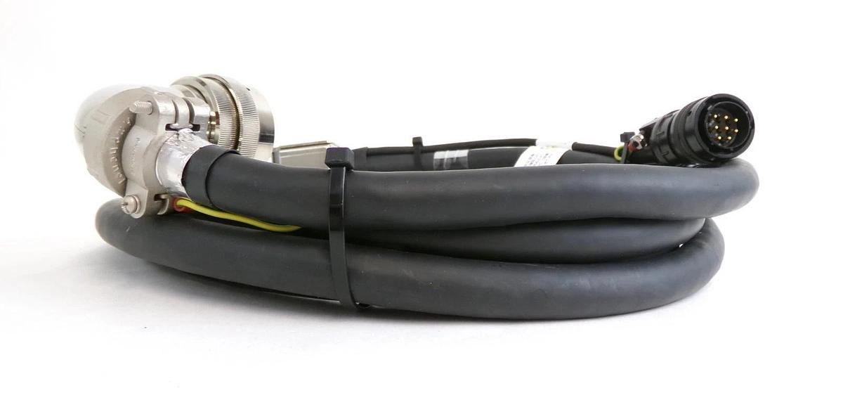 Used STP Edwards B750-30-050 Turbomolecular Pump Control Cable 3M Turbo Working