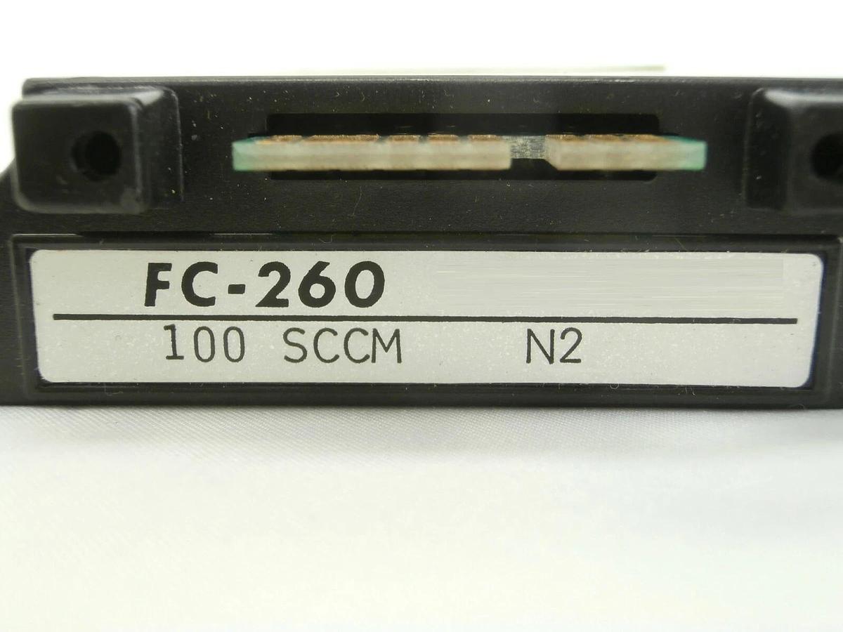 Used Tylan General FC-260 Mass Flow Controller MFC 100 SCCM N2 Working Spare