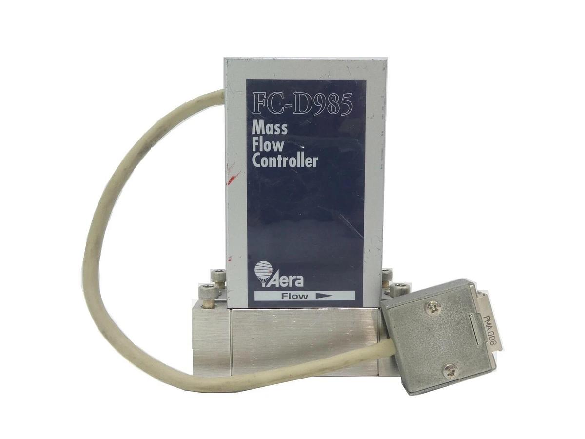 Used Aera TC FC-D985Y-BF Mass Flow Controller MFC FC-D985 1000 SCCM N2 Working Spare