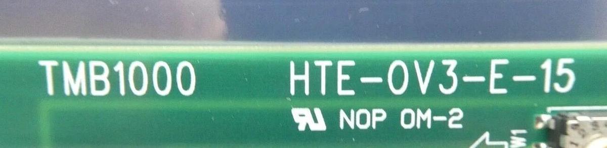 Used TEL Tokyo Electron HTE-OV3-E-15 IO HP #01 PCB TMB1000 Lithius Working Surplus