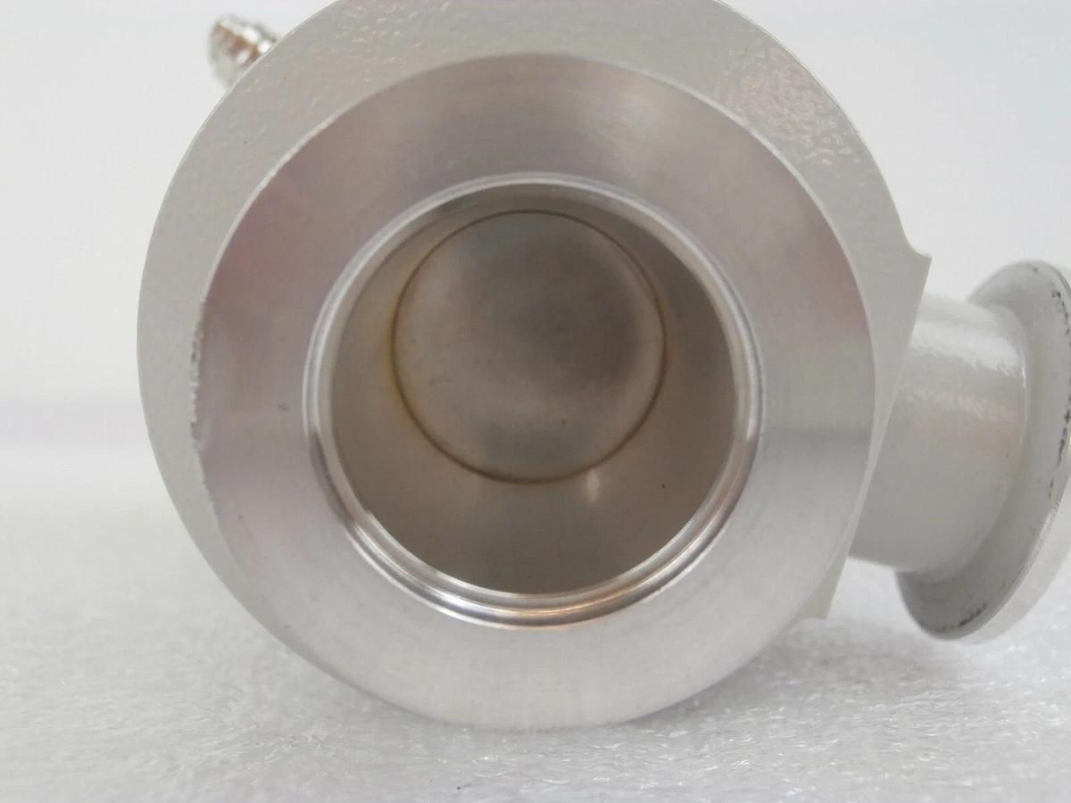 Used Balzers BPV15565 Right Angle Vacuum Isolation Valve EVL 025 P Working Surplus