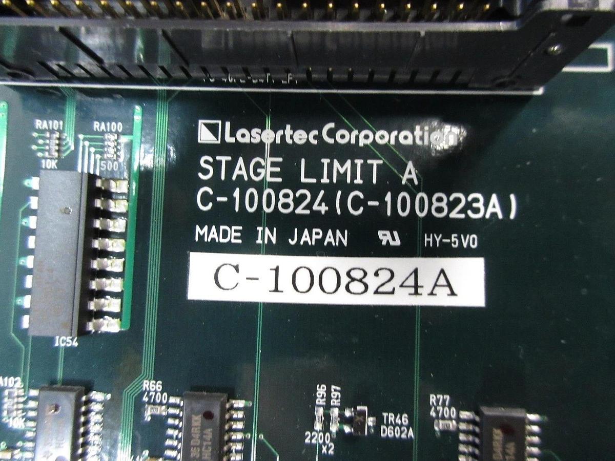 Used Lasertec C-100824A PCB Stage Limit A Lasertec MD2500 Used Working