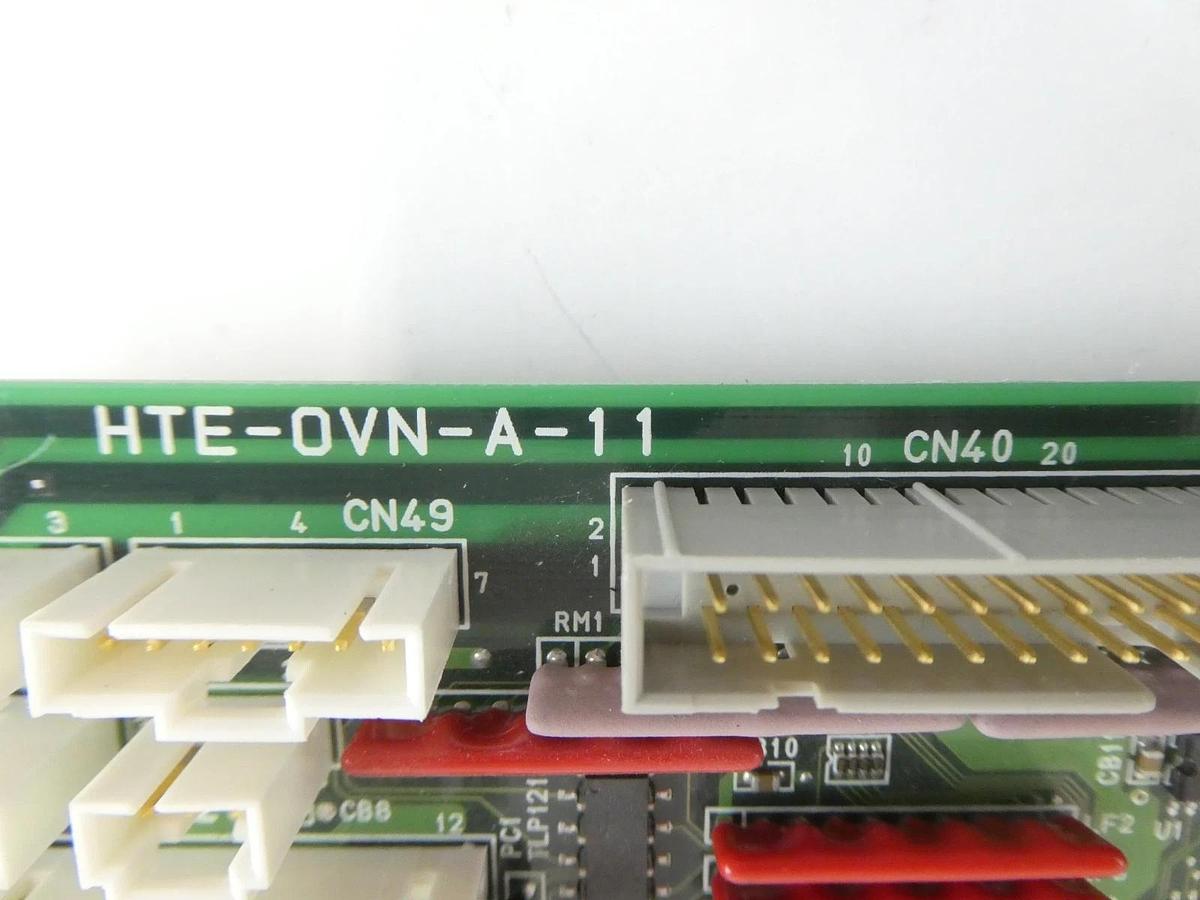 Used TEL Tokyo Electron HTE-OVN-A-11 Oven I/O Board PCB TKB2121 Working Surplus