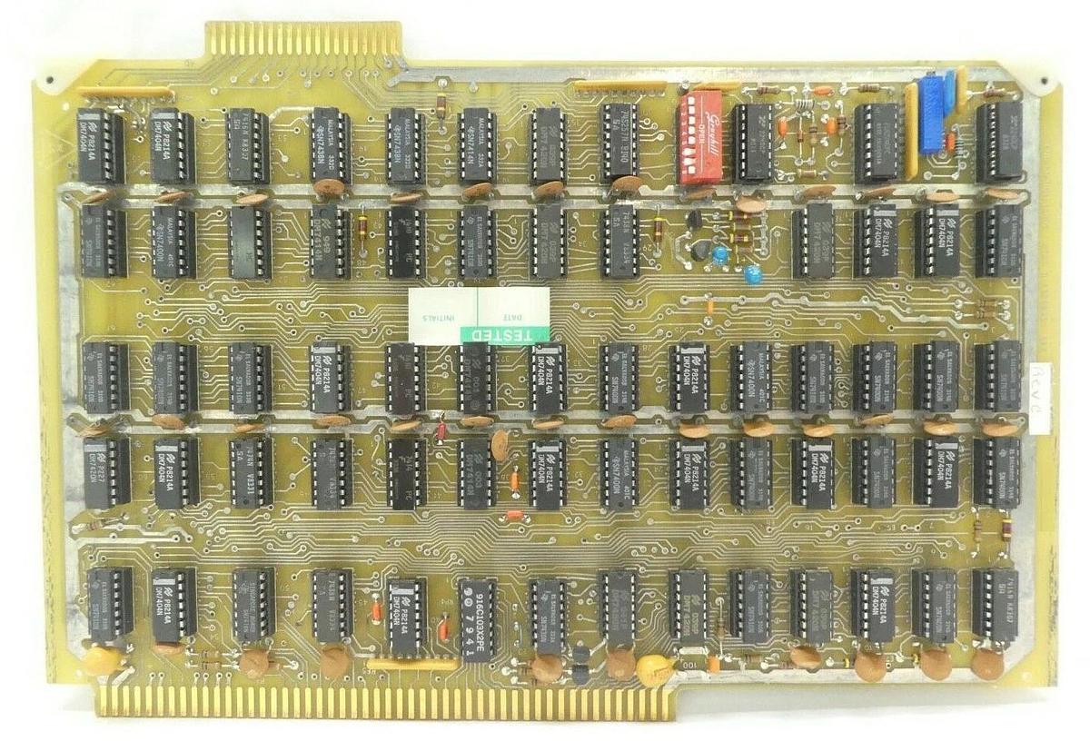 Used Varian Semiconductor VSEA D-F3898001 End Station Logic PCB Card Rev. C Working