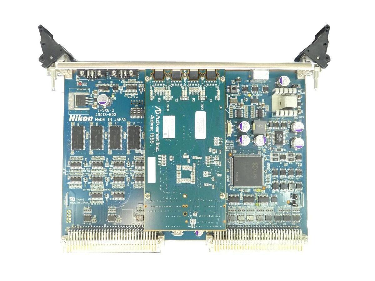 Used Nikon Precision 4S013-603 PCB Card IF3X6-2 4S019-393-1 NSR FX-601F Working