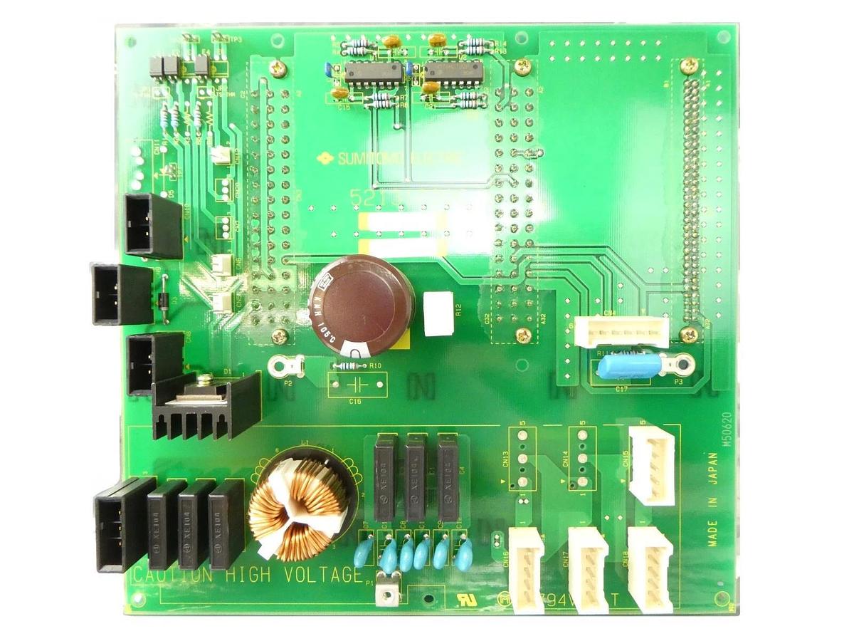 Used Sumitomo Electric 52131020C HV Board Linear Motor PCB D190034037 Nikon NSR Spare