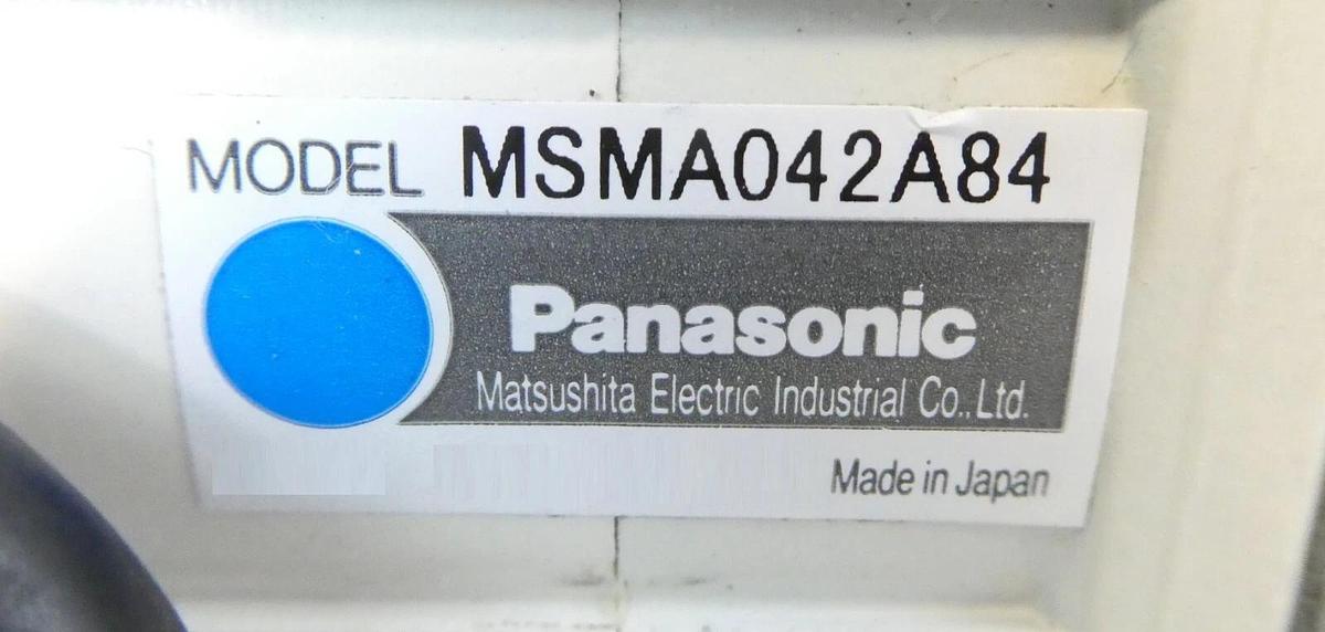 Used Panasonic MSMA042A84 AC Servo Motor Gearhead Assembly VRKF-15C-40 Working