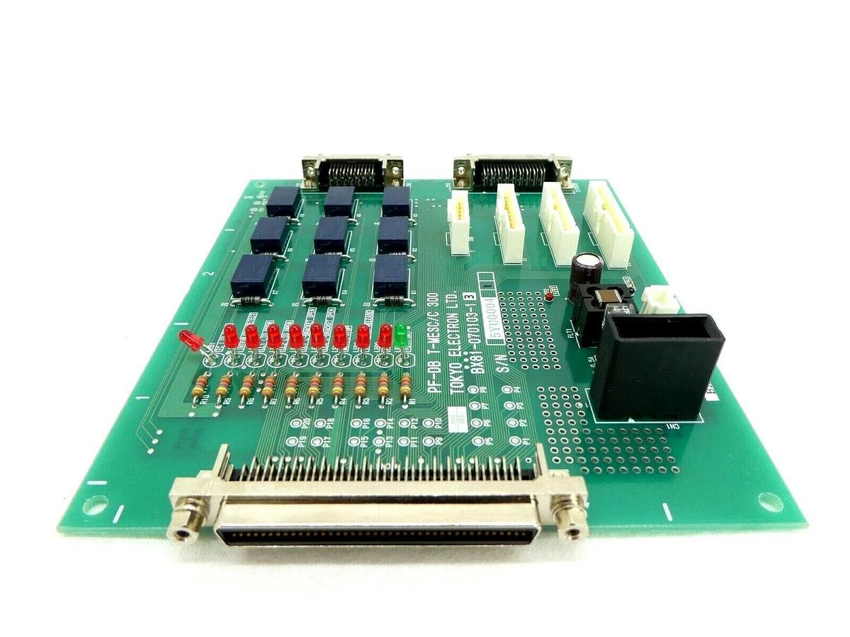 Used TEL Tokyo Electron BX81-070103-13 Board PCB PF-DB T-MESC/C 300 Trias Working