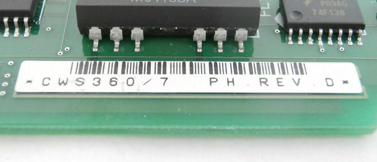 Used Hitachi CWS360/7 Motherboard PCB with Processor CWS510/B I-900SRT Working Spare