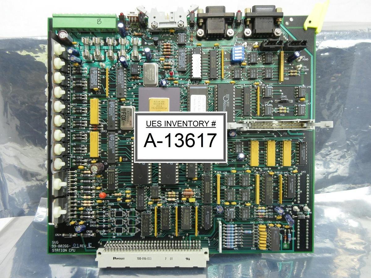 Used SVG Silicon Valley Group 99-80266-01 Stack Bake Station CPU PCB Card Rev. C Used