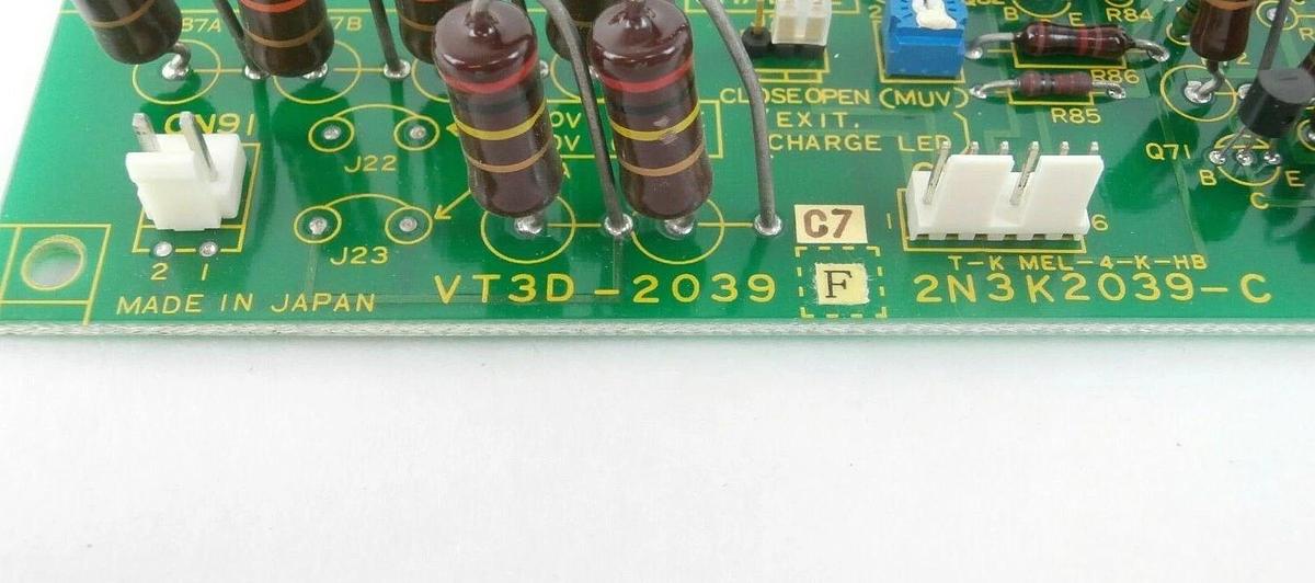 Used Toshiba VT3D-2039F Power Supply Board PCB 2N3K2039-C Working Surplus