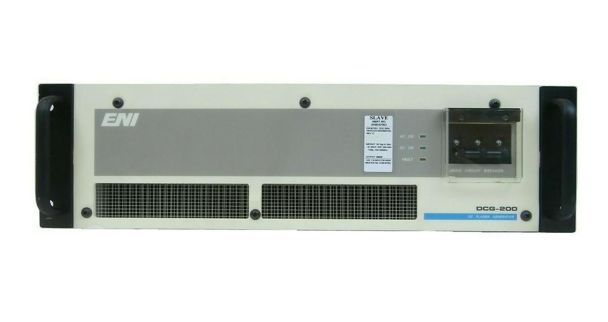 Used DCG-200A ENI DC22S-A022000010AL Generator SLAVE AMAT 0190-07963 Tested Working