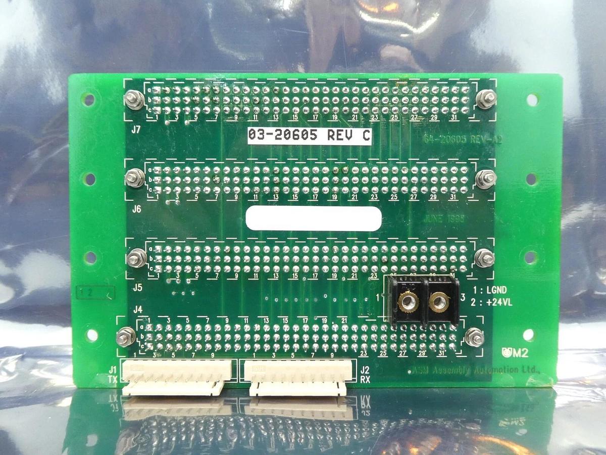 Used ASM Assembly Automation 03-20605 Backplane PCB Rev. C Working Surplus
