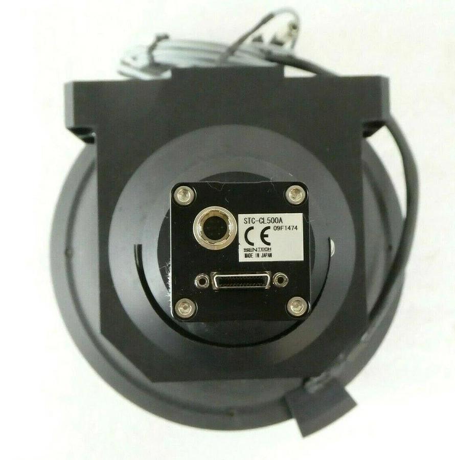 Used ASM 01-55709 Inspection Camera and LED Light Source Assembly STC-CL500A Working
