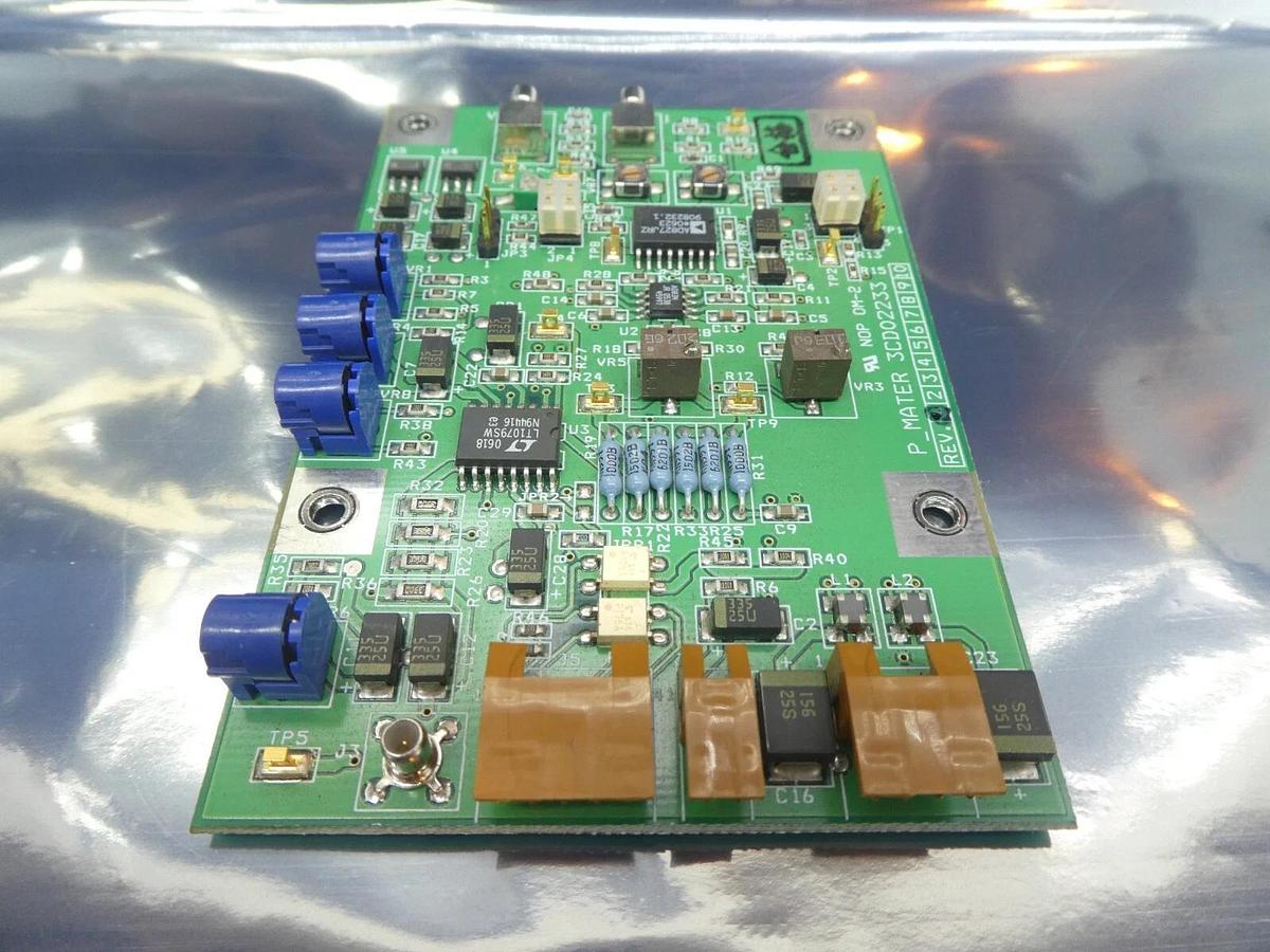 Used Hitachi Kokusai Denki 3CD02233 Adjustment Board PCB P_MATER Mikro Sonic Working