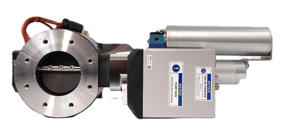 Used VAT 95038-PHGQ-AFK7 Butterfly Valve w/Integrated Pressure Controller Working