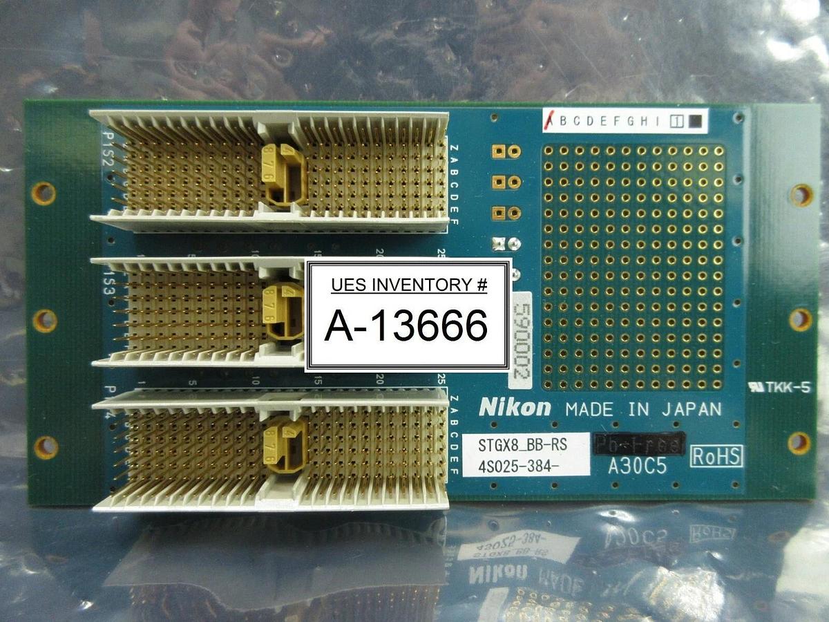 Used Nikon 4S025-384 Backplane Board PCB STGX8_BB-RS NSR-S620D ArF Immersion Used