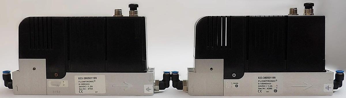 Used ASCO Numatics 833-380501199 Flow Controller EVG150 Reseller Lot of 2 Working