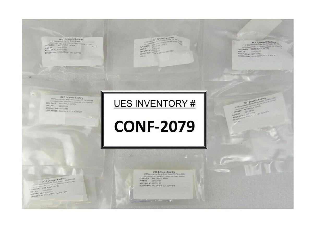 Refurbished AMAT Applied Materials 0200-20169 Coil Rigid Insulator Lot of 8 Refurbished