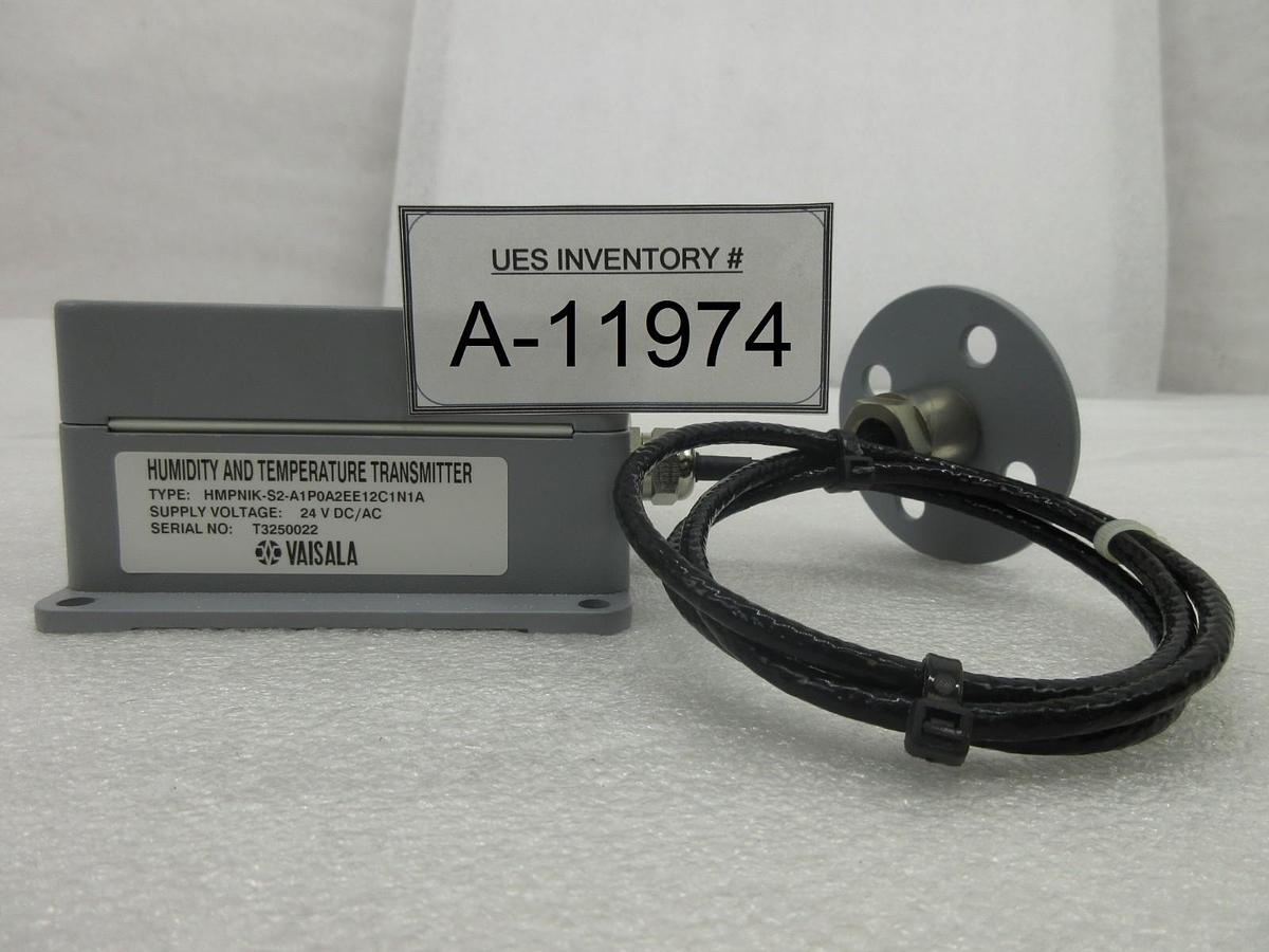 Used Vaisala HMPNIK-S2-A1P0A2EE12C1N1A Humidity and Temperature Transmitter Used