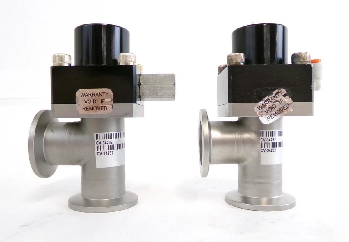Used MKS Instruments CV Compact Valve CV-34232 CV25-K2K2 CV16-K1K1 Reseller Lot of 6