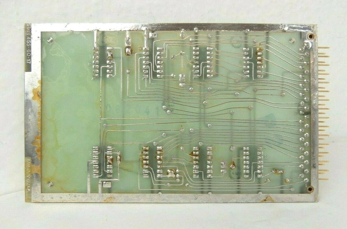 Used Karl Suss 455-60-17 PCB Card 559.17bA MJB 55 Wafer Mask Aligner Working Surplus