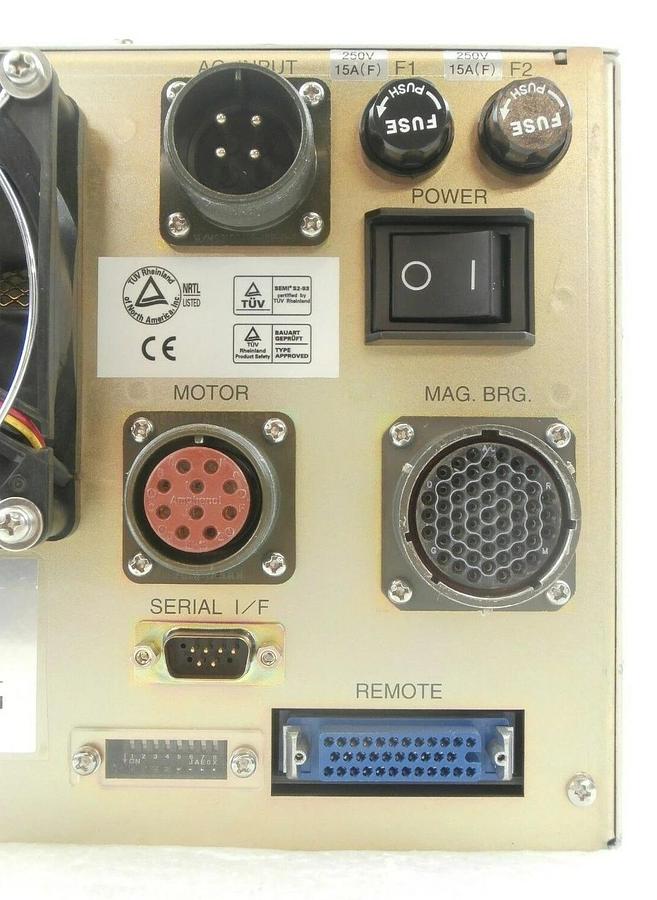 Used Shimadzu EI-3203MD-A1 TMP Turbomolecular Pump Controller AMAT 3620-01616 Tested
