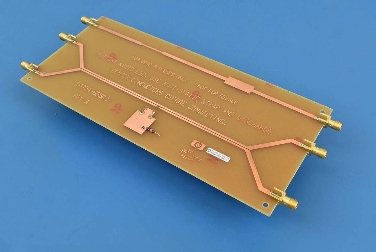 Used Agilent 54754-66503 PCB Calibration Board