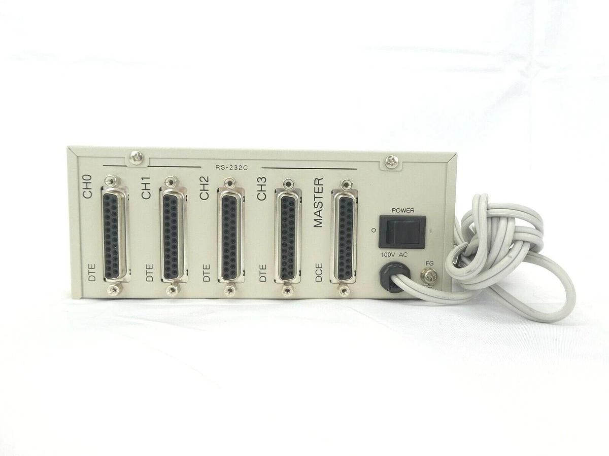 Used Technopark Mine M-200 5-Channel RS-232C Multiplexer Working Surplus