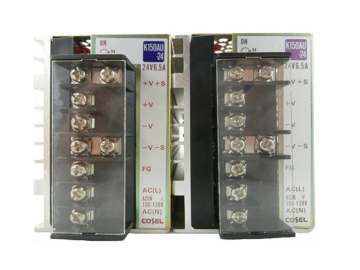 Used Cosel K150AU-24 24V Power Supply Reseller Lot of 2 Used Working