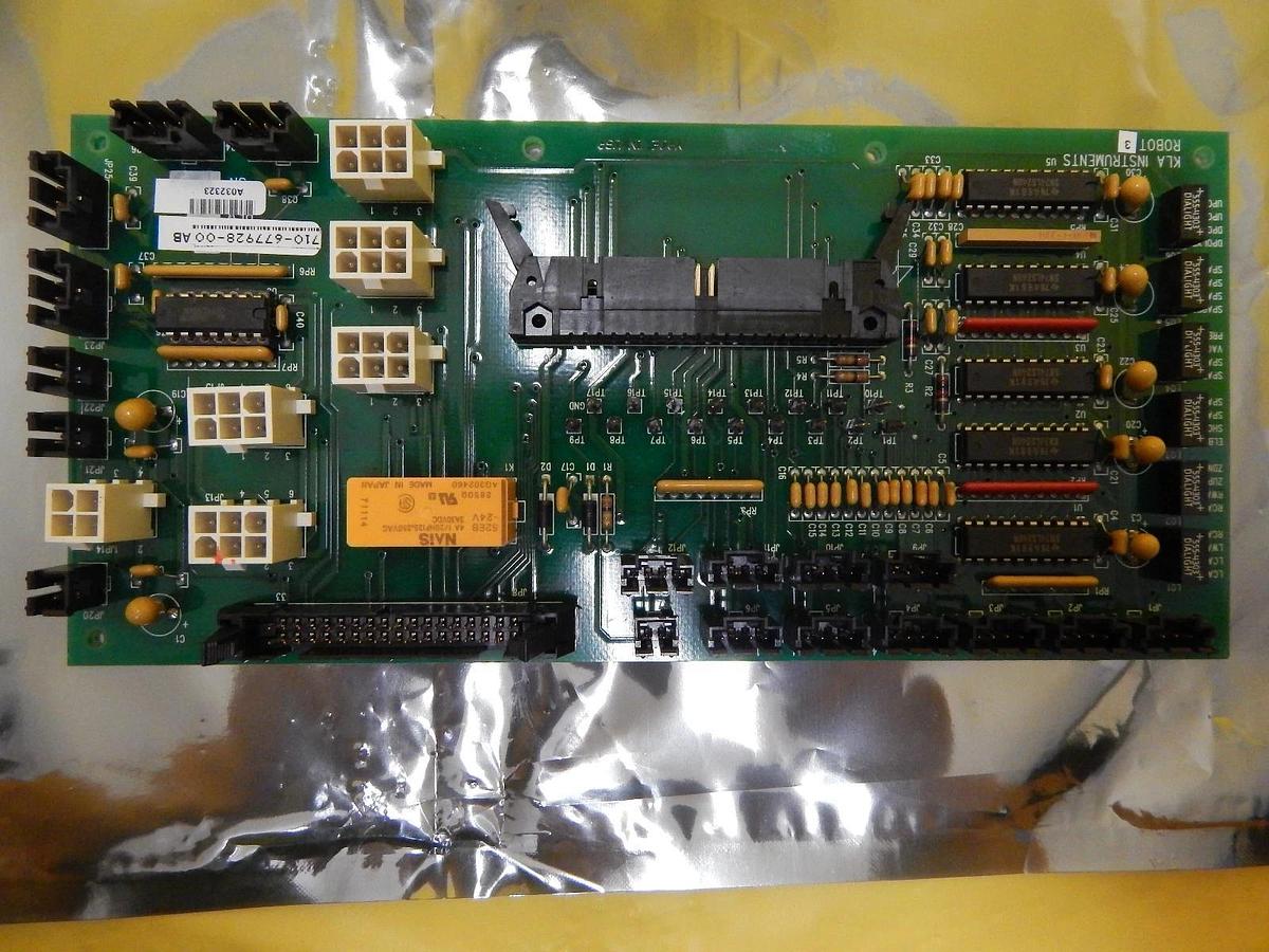 Used KLA Instruments 710-677928-00 Robot Distribution PCB 073-650938-00 Used Working