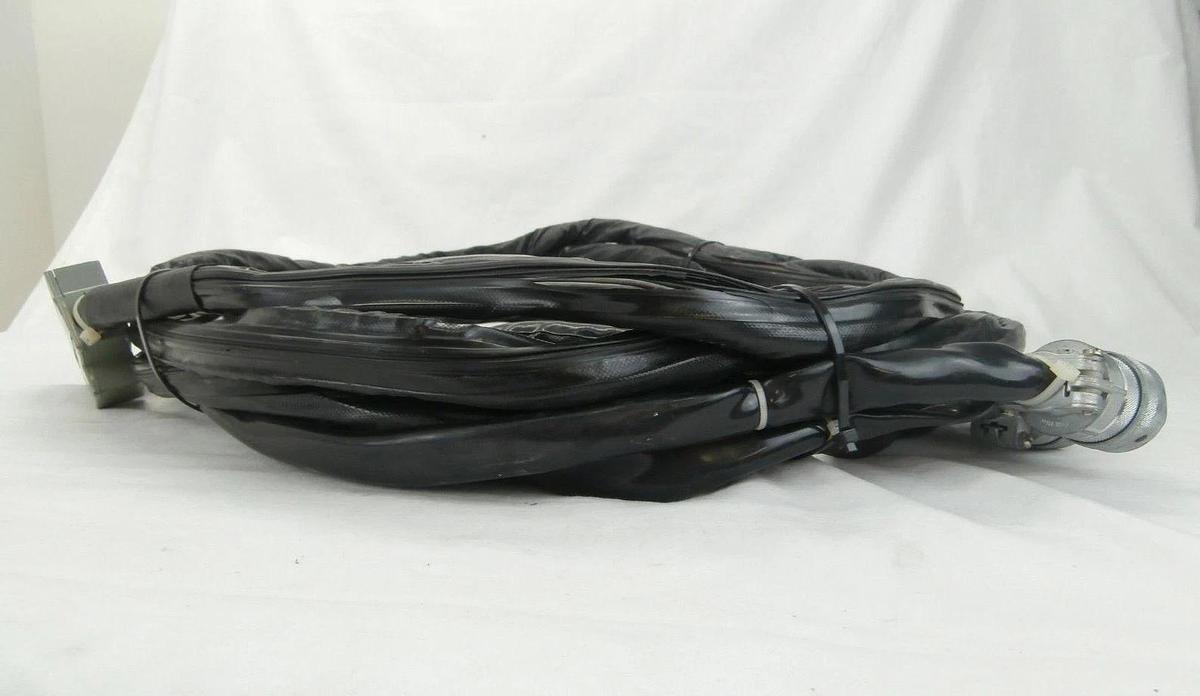 Used Seiko Seiki RK21092-02-1 TMP Dual Turbomolecular Pump Cable 26' 8M Turbo Working