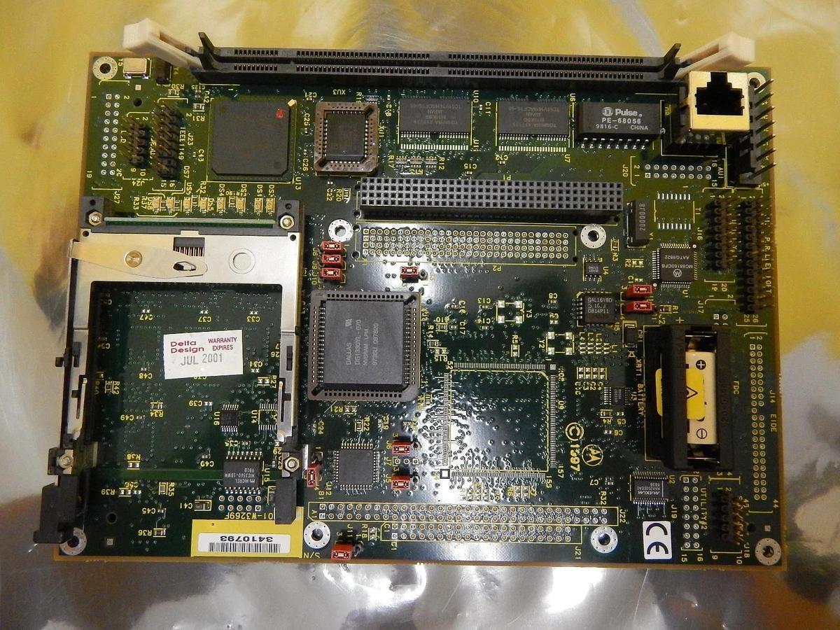 Used Motorola 01-W3269F SBC Single Board Computer PCB Rev. 01F 84-W8269F01C Used