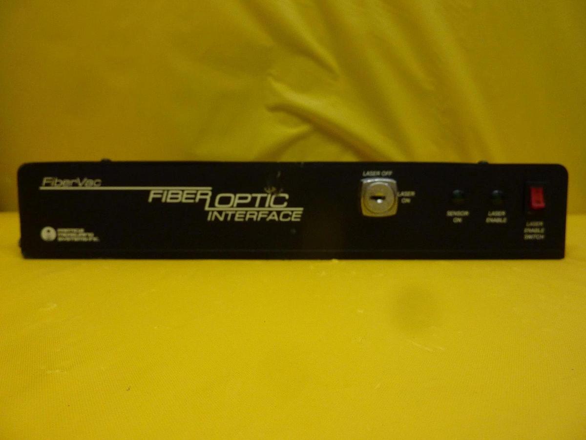 Used Particle Measuring Systems FiberOptic Interface Module FiberVac Used Working