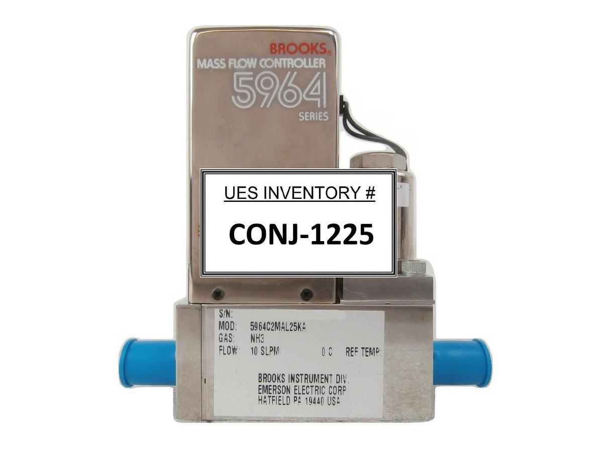 Used Brooks 5964C2MAL25KA Mass Flow Controller MFC Novellus 22-10523-00 Working Spare