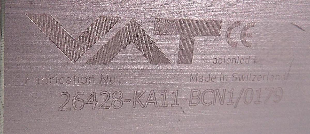 Used VAT 26428-KA11-BCN1 HV Angle Valve Reseller Lot of 3 Working Surplus