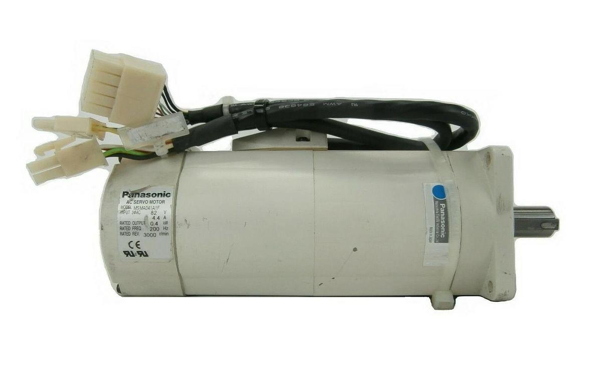 Used Panasonic MSMA041A1F AC Servo Motor MSMA041A43 Working Spare