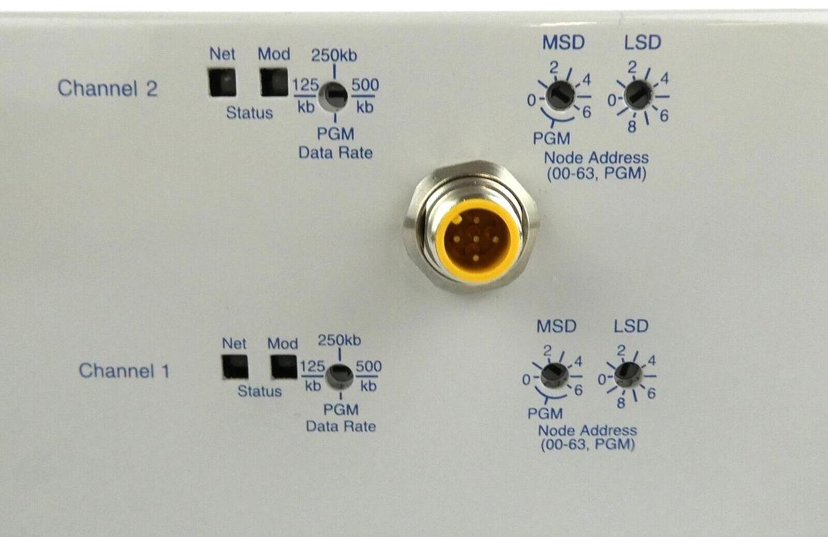 Used MKS Instruments DPCA-29643 Dual-Zone Pressure Controller Type DPC Dented Working