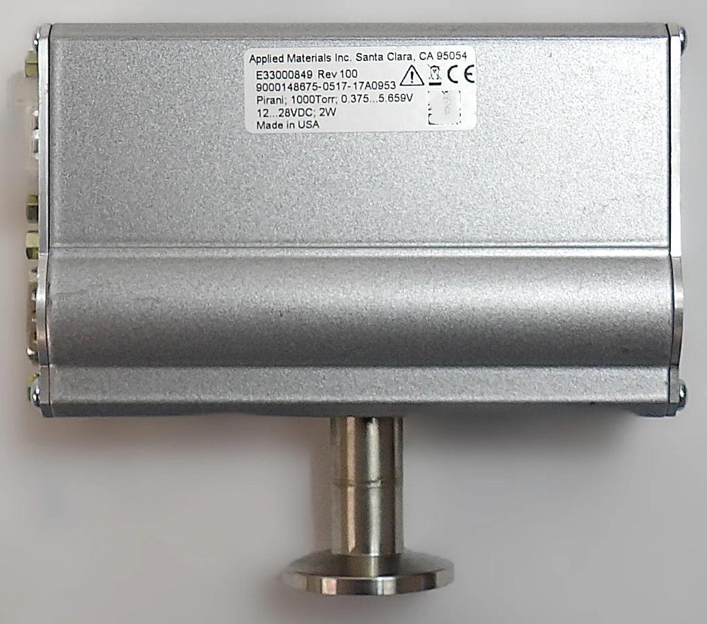 Used AMAT Applied Materials E33000849 Digital Pirani Vacuum Gauge Working Surplus