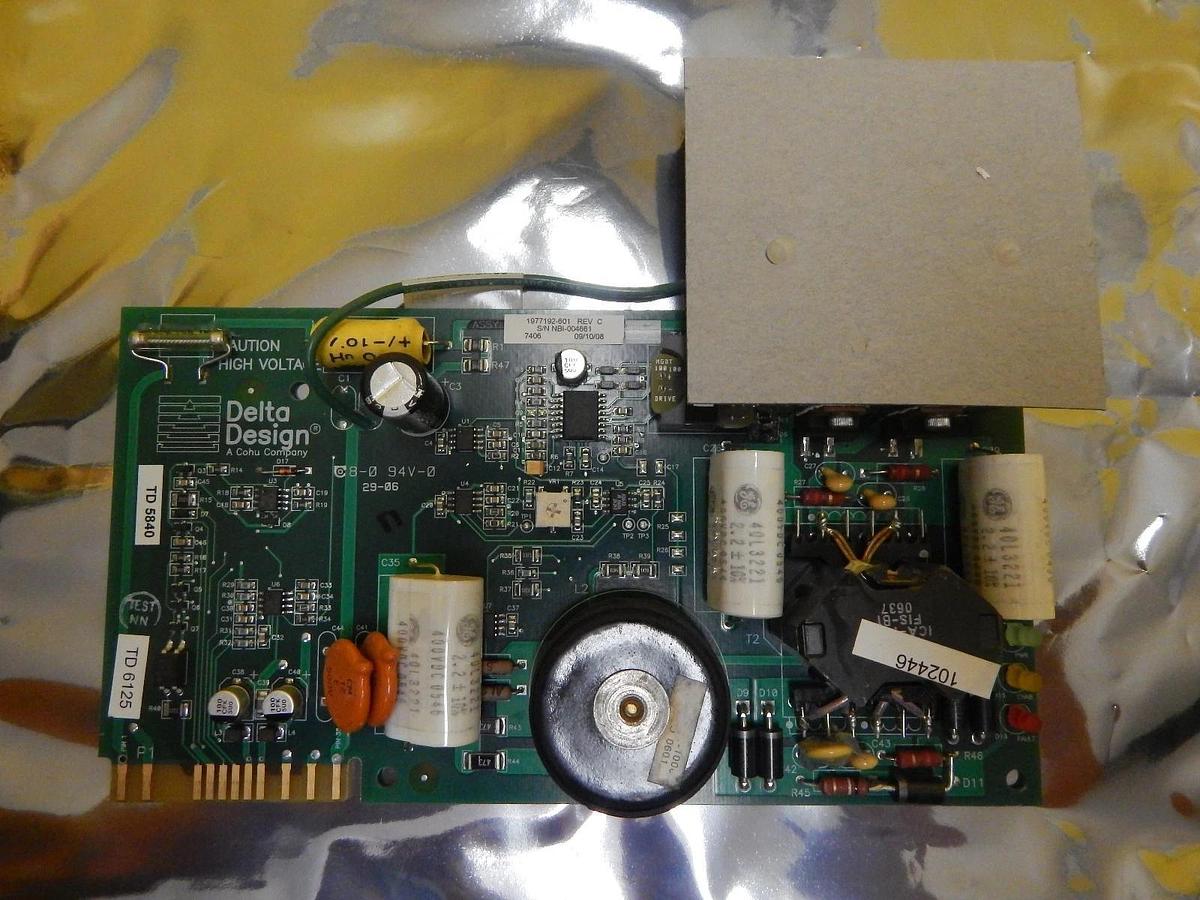 Used Delta Design 1977192-601 Power Supply Board PCB 2001-585-000 Used Working